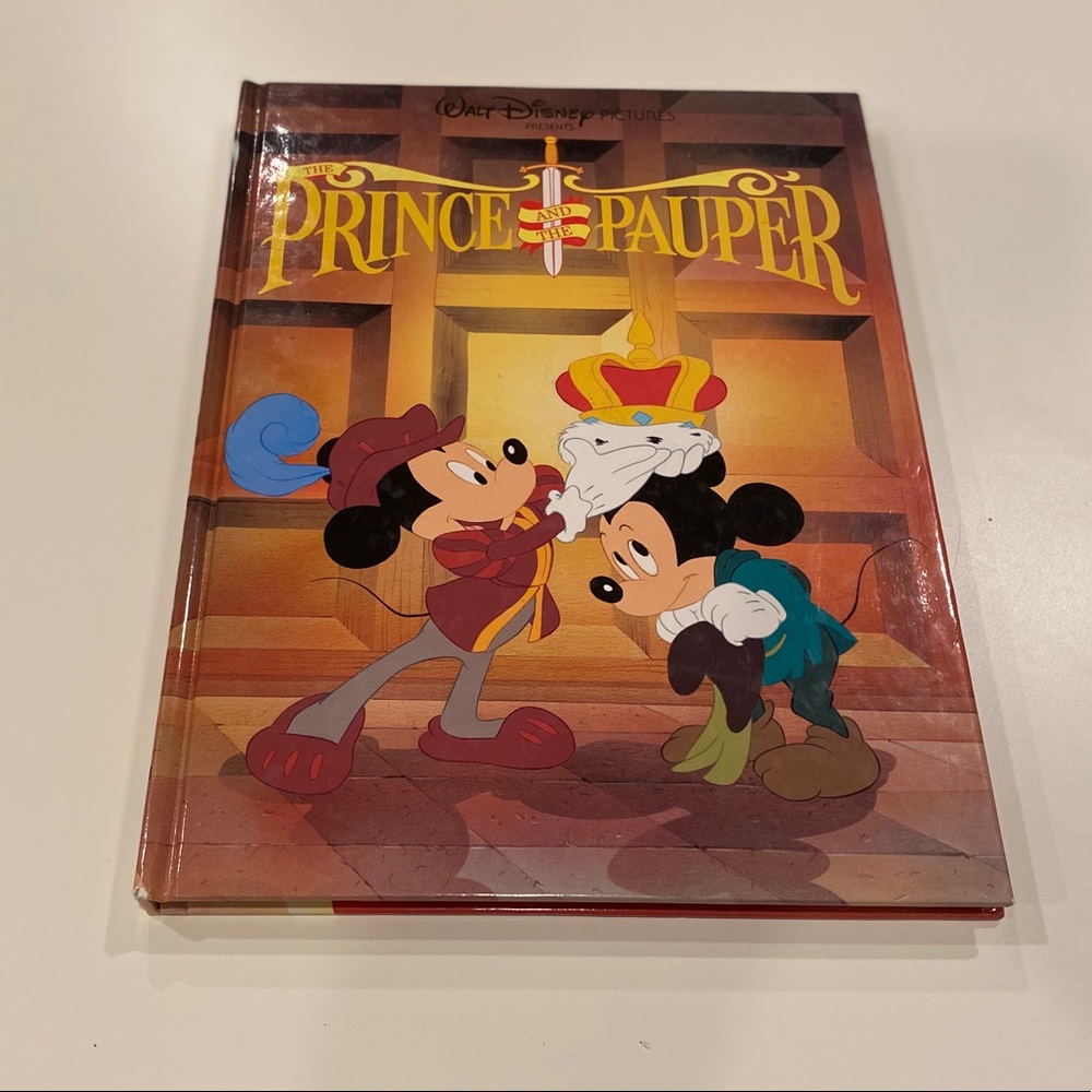 Disney’s Princes and the Pauper Hard Bound Book